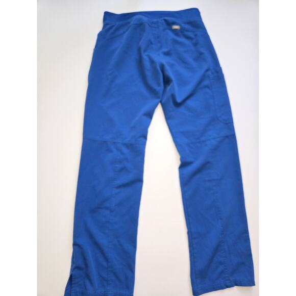 Figs Womens Kade Cargo Scrub Pants Size S Blue PO 1289 Pockets - Picture 7 of 14